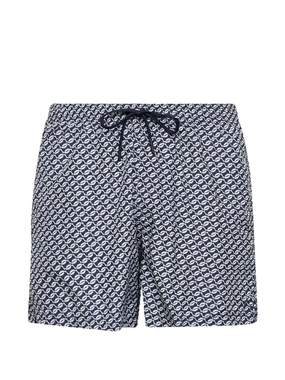 Tagliatore geometric-print swim shorts - Blu