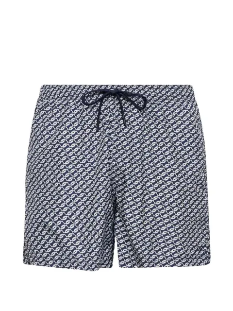 Tagliatore Badeshorts mit geometrischem Print