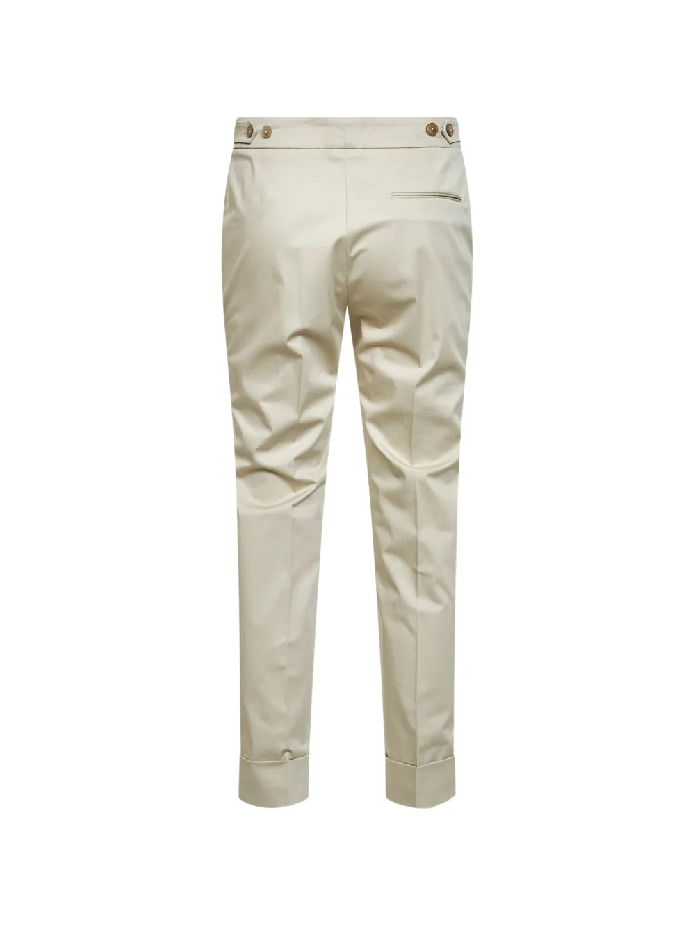 PT Torino Broek met knoopdetail Beige