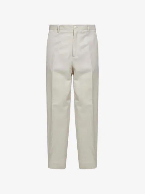 Costumein straight trousers