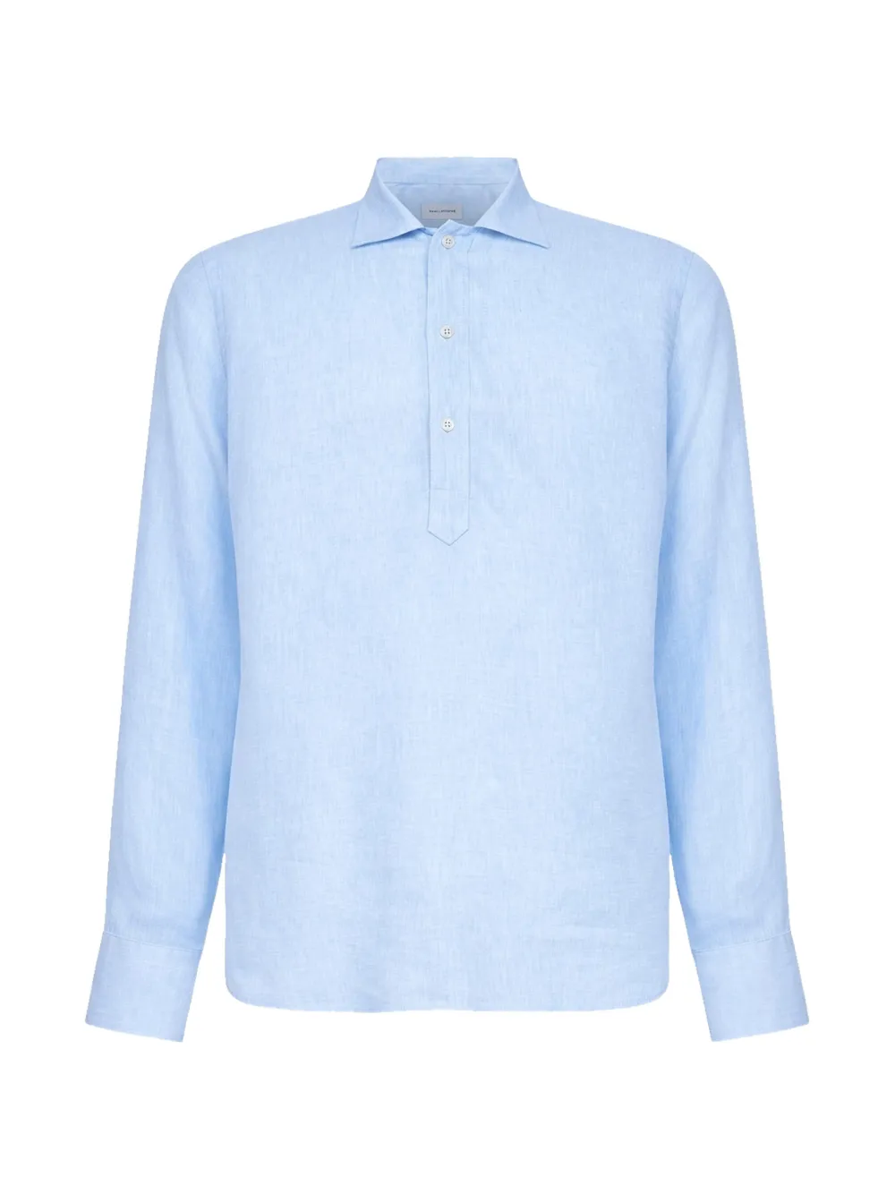 Tagliatore half-button polo shirt - Blu