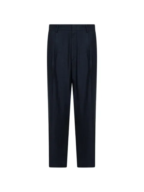 NN07 pleated-design trousers