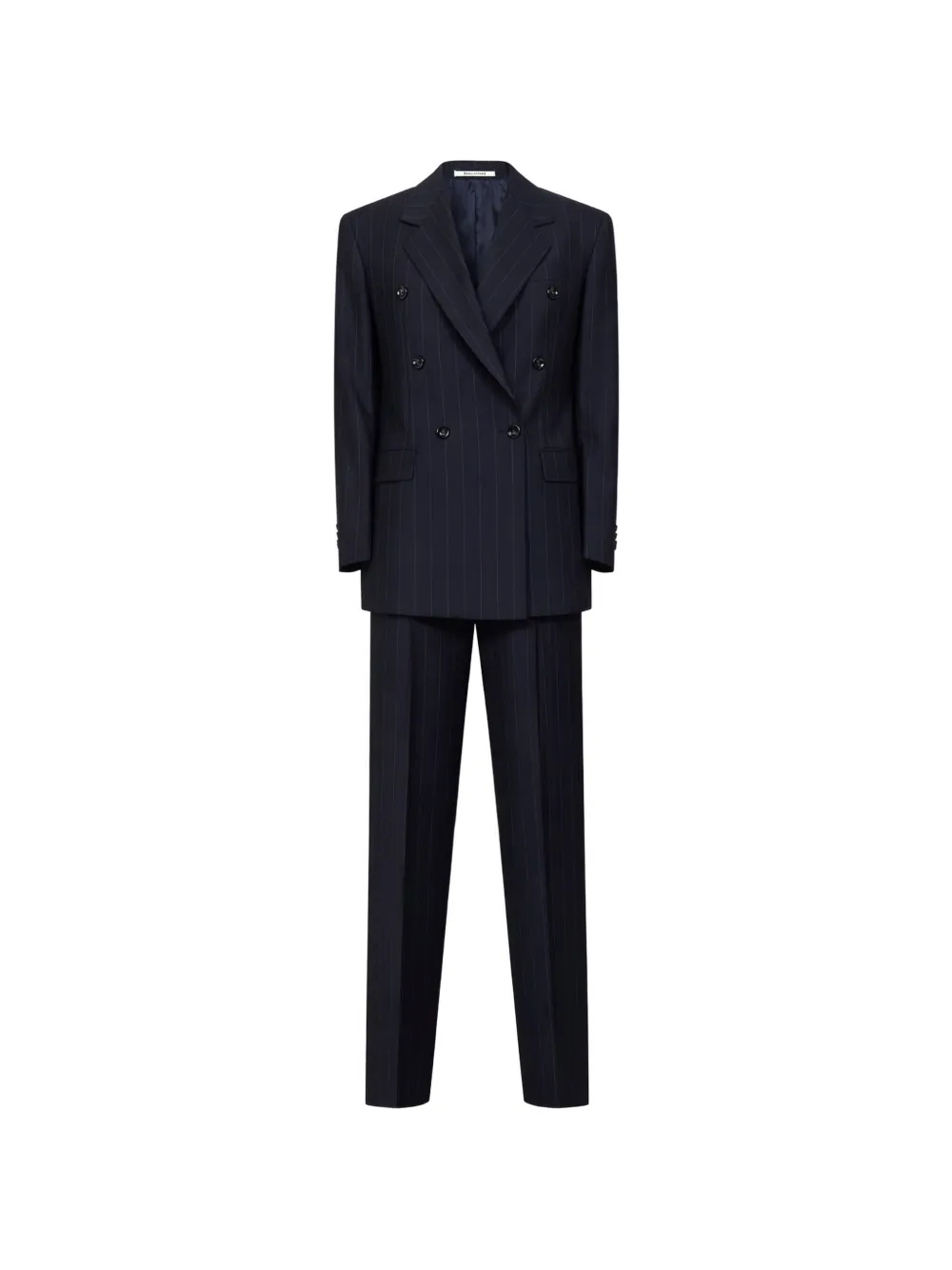 Tagliatore pinstriped double-breasted suits - Blau