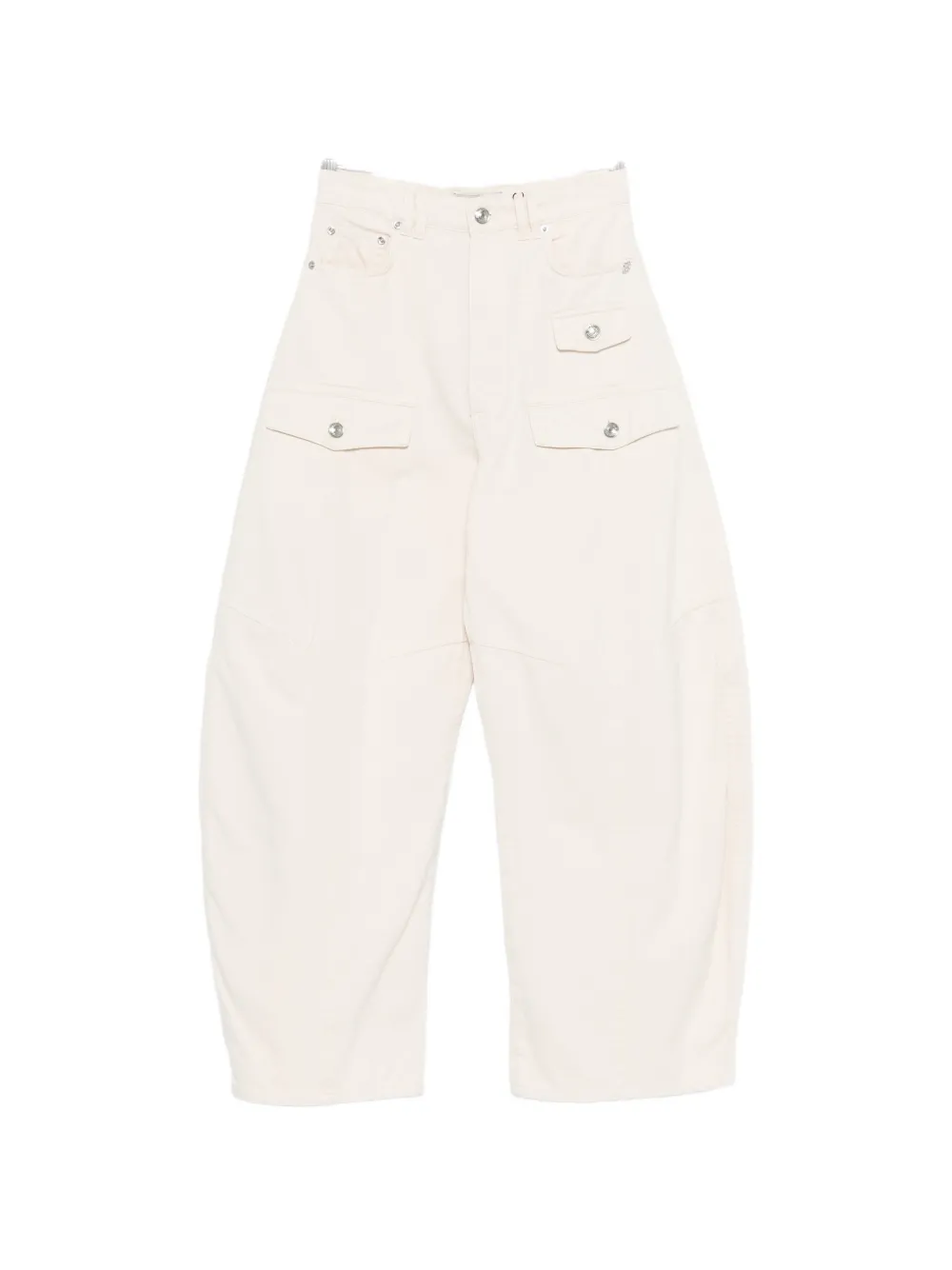 Sportmax Spxfashion patch-pocket jeans - Toni neutri