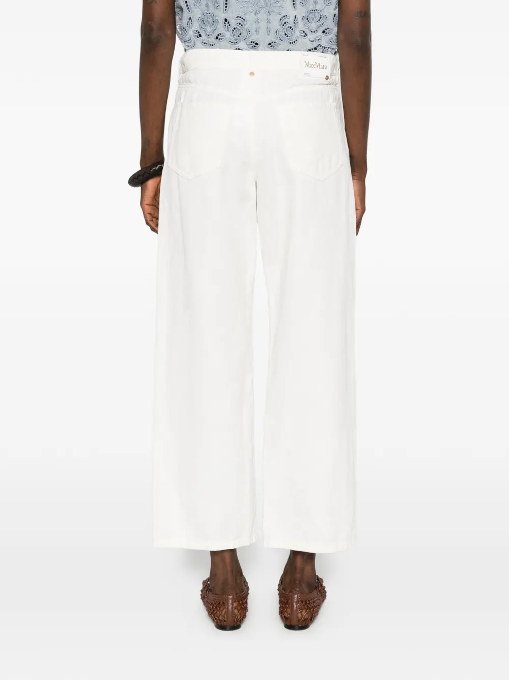 'S Max Mara Onorata straight broek Beige
