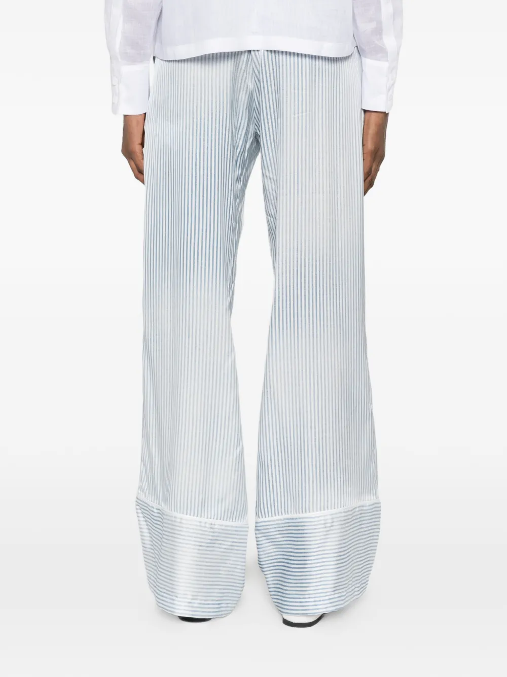 Max Mara Cali blouse met kant Wit