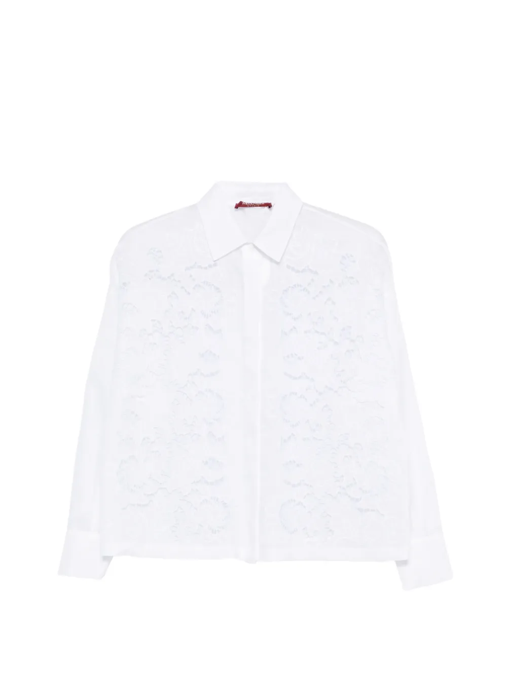 Max Mara Cali lace shirt - Bianco