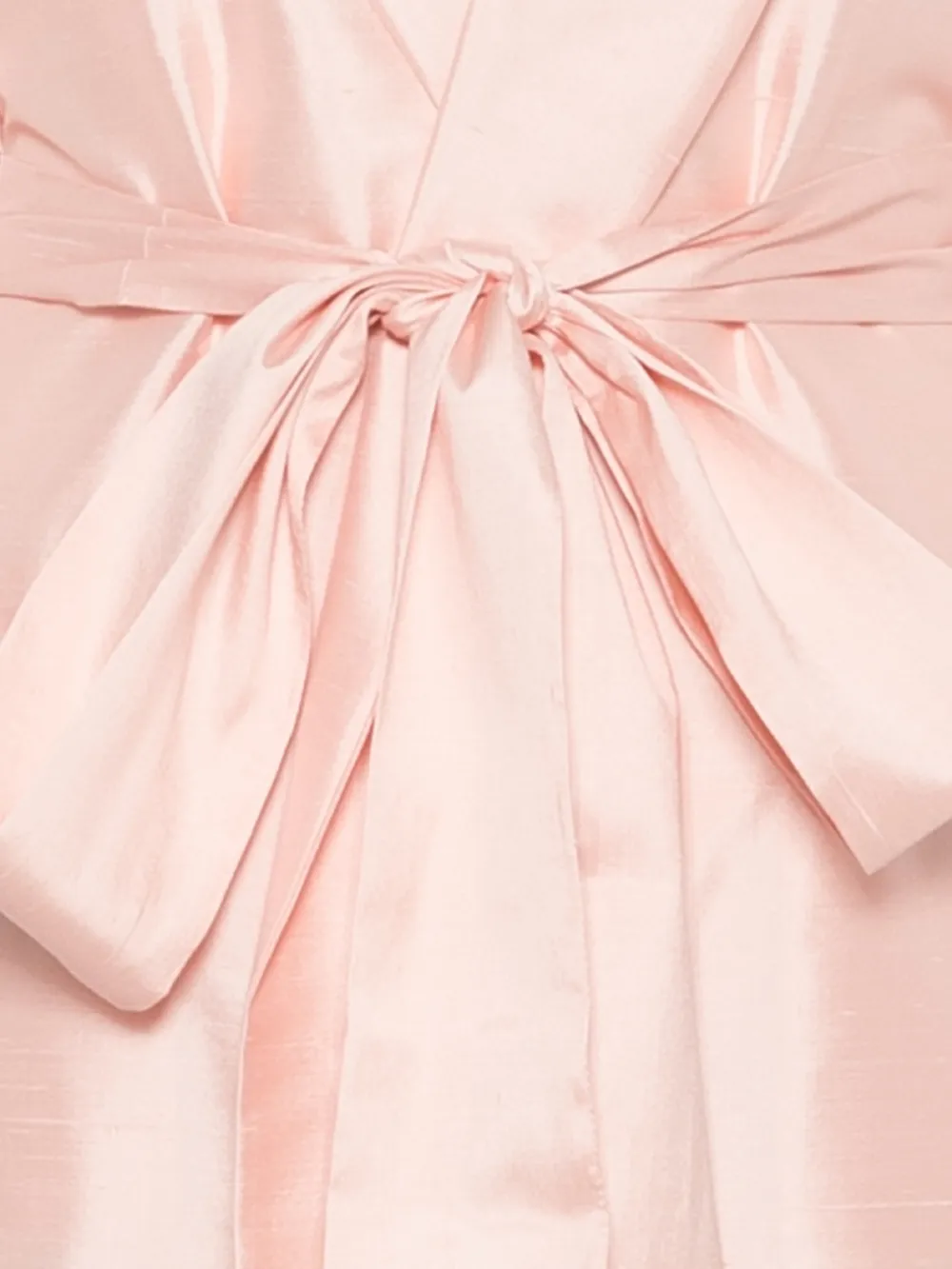 Max Mara Avondpak met sjaalrevers en ceintuur Roze