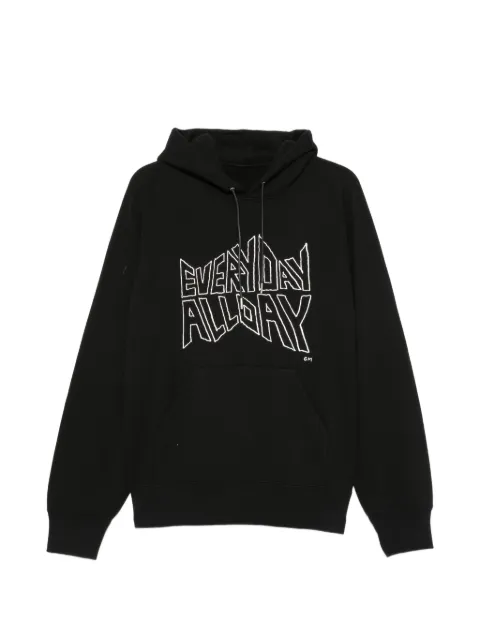 sacai sudadera con capucha y estampado gráfico de sacai x Geoff McFetridge
