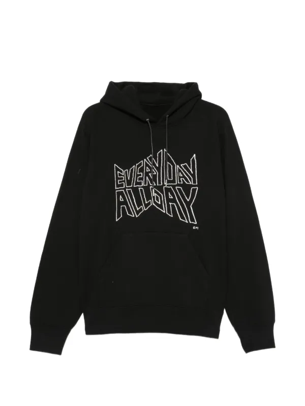 Sacai x Geoff McFetridge プリント パーカー | ブラック | FARFETCH JP