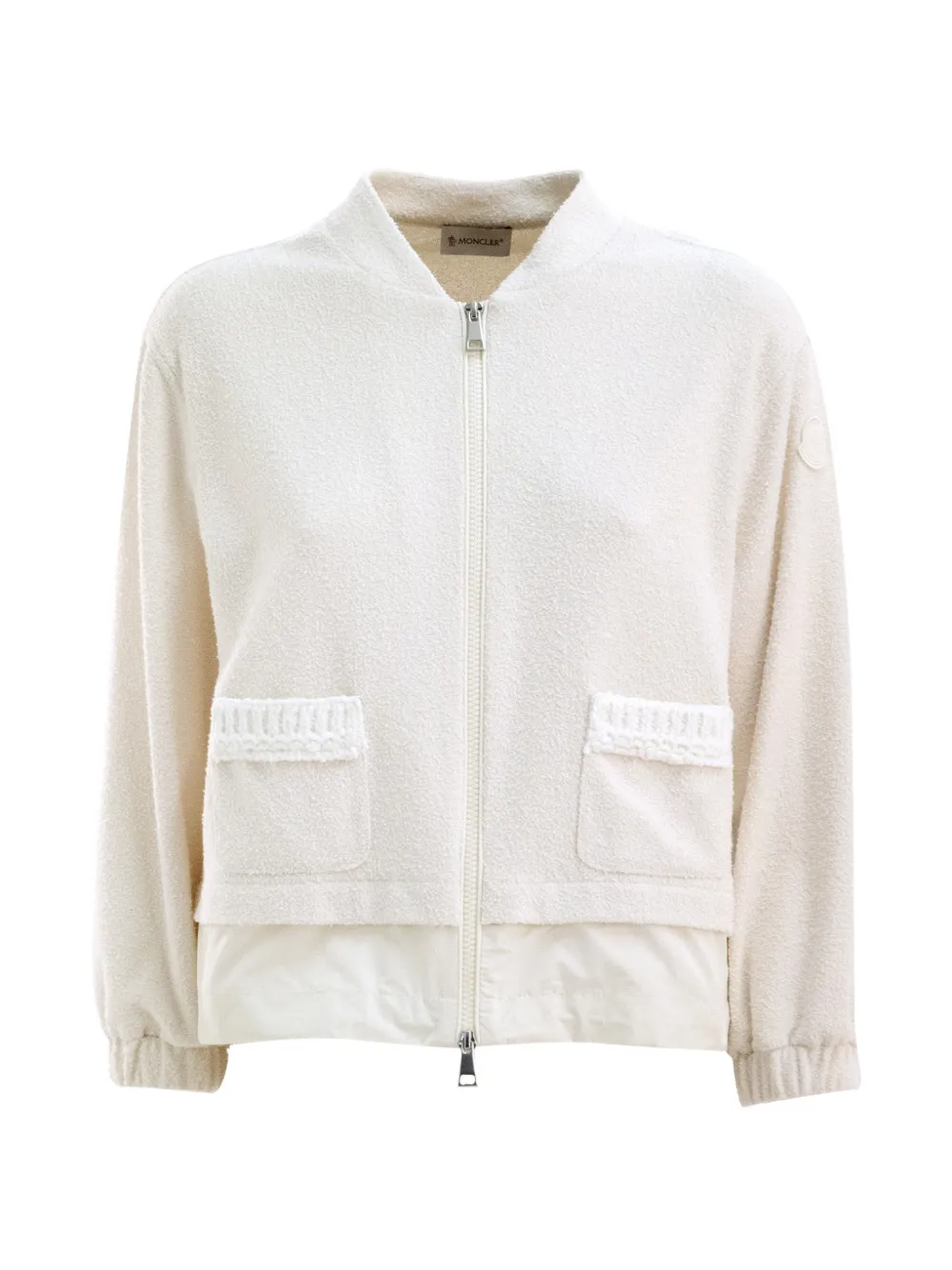 Moncler zip-fastening cardigan - Toni neutri