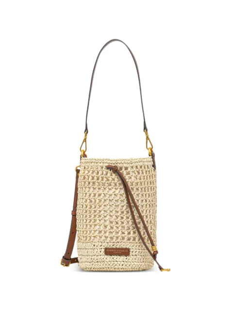GIANNI CHIARINI Nefeli woven-construction bucket bag