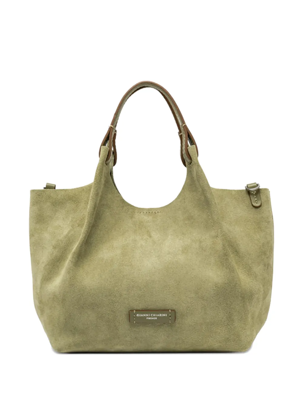 GIANNI CHIARINI Dua top-handle shoulder bag - Verde