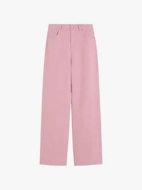 'S Max Mara pantalones rectos con parche del logo