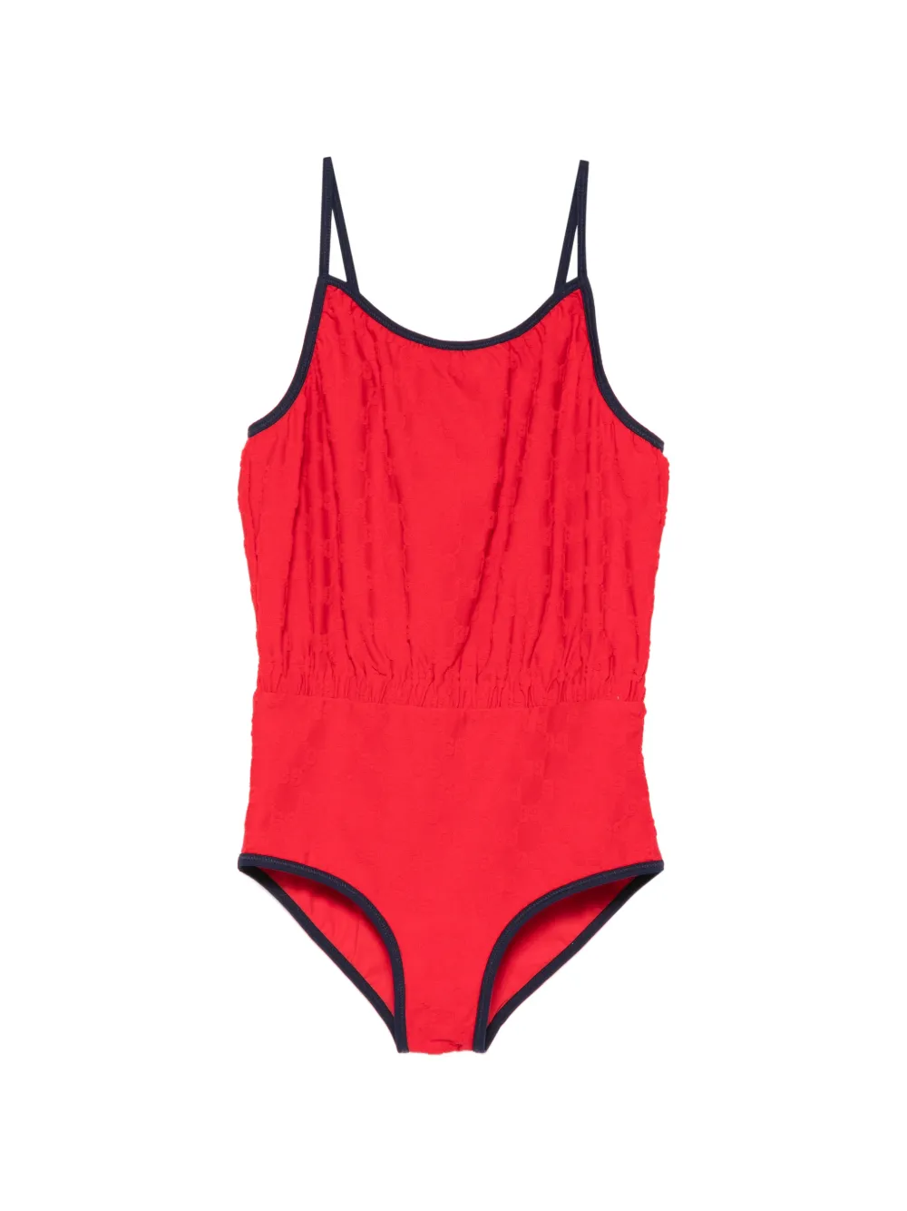 Gucci Kids Badpak met diepe ronde hals Rood