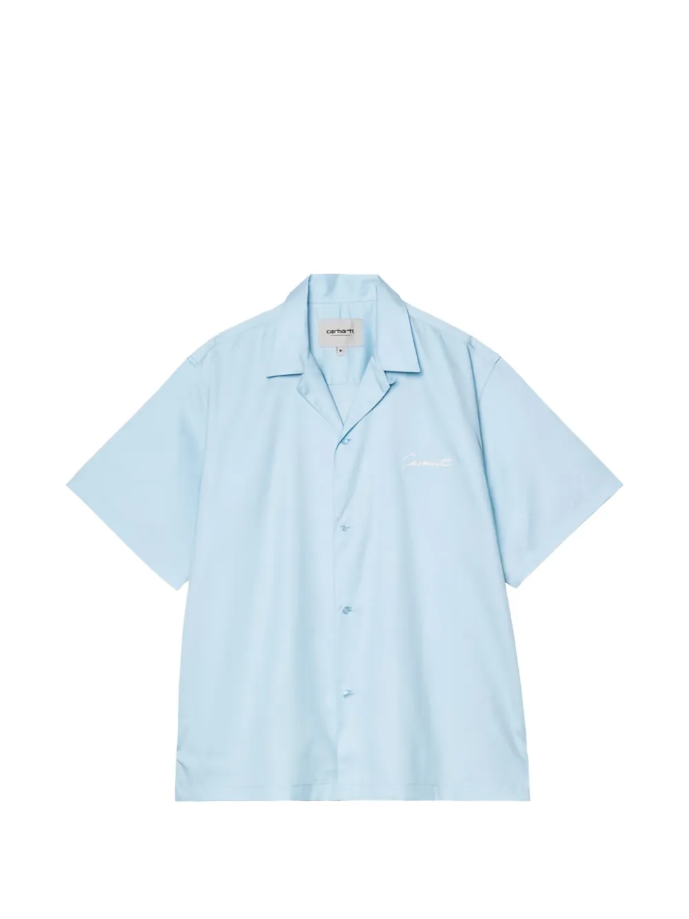 Carhartt WIP Kurzärmeliges Delray Hemd - Blau