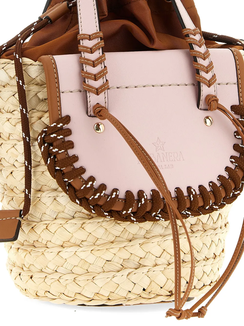  Cuba Lab Raffia Tote Bag - Neutrals 