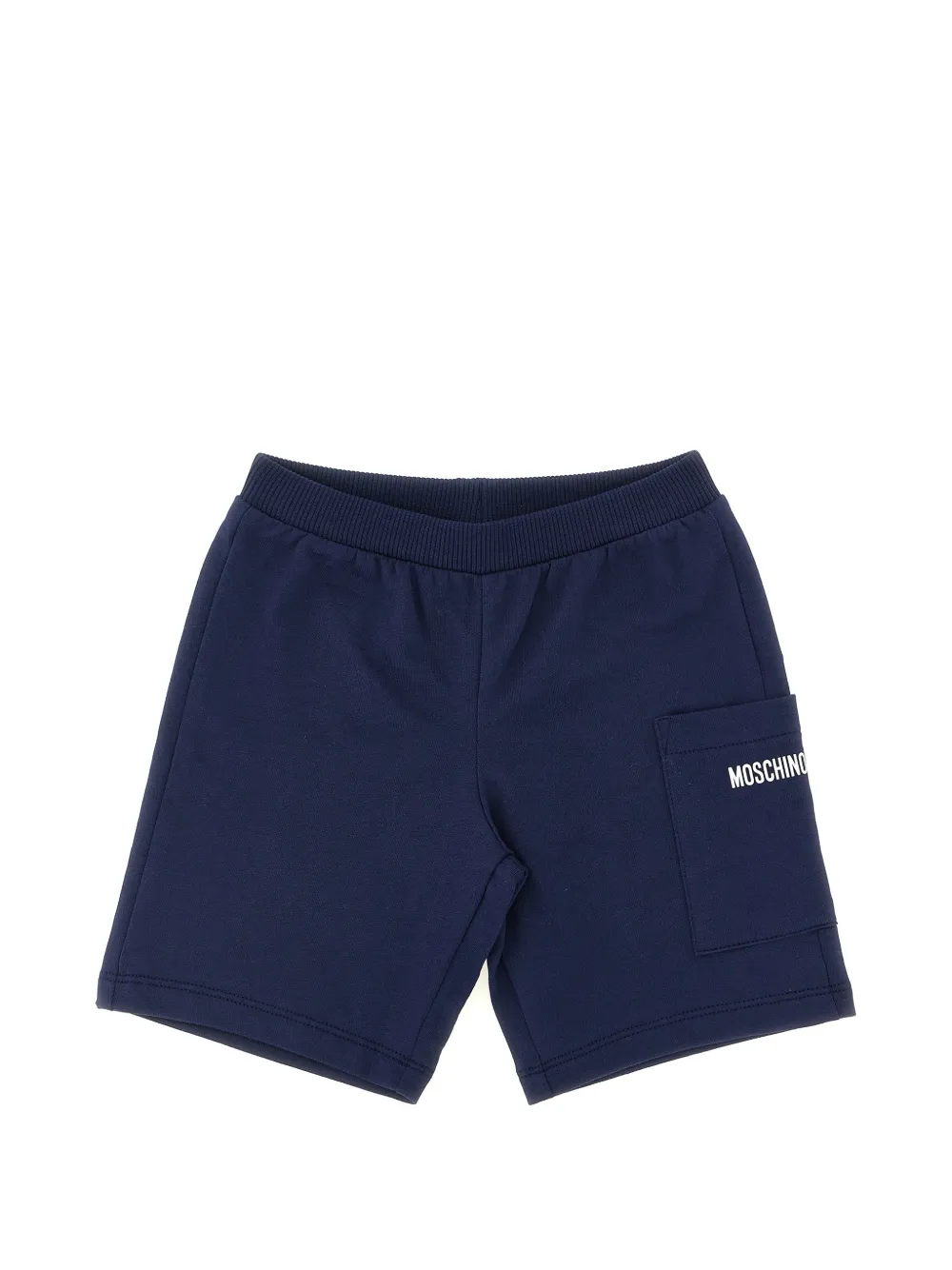 Moschino Shorts met print Blauw