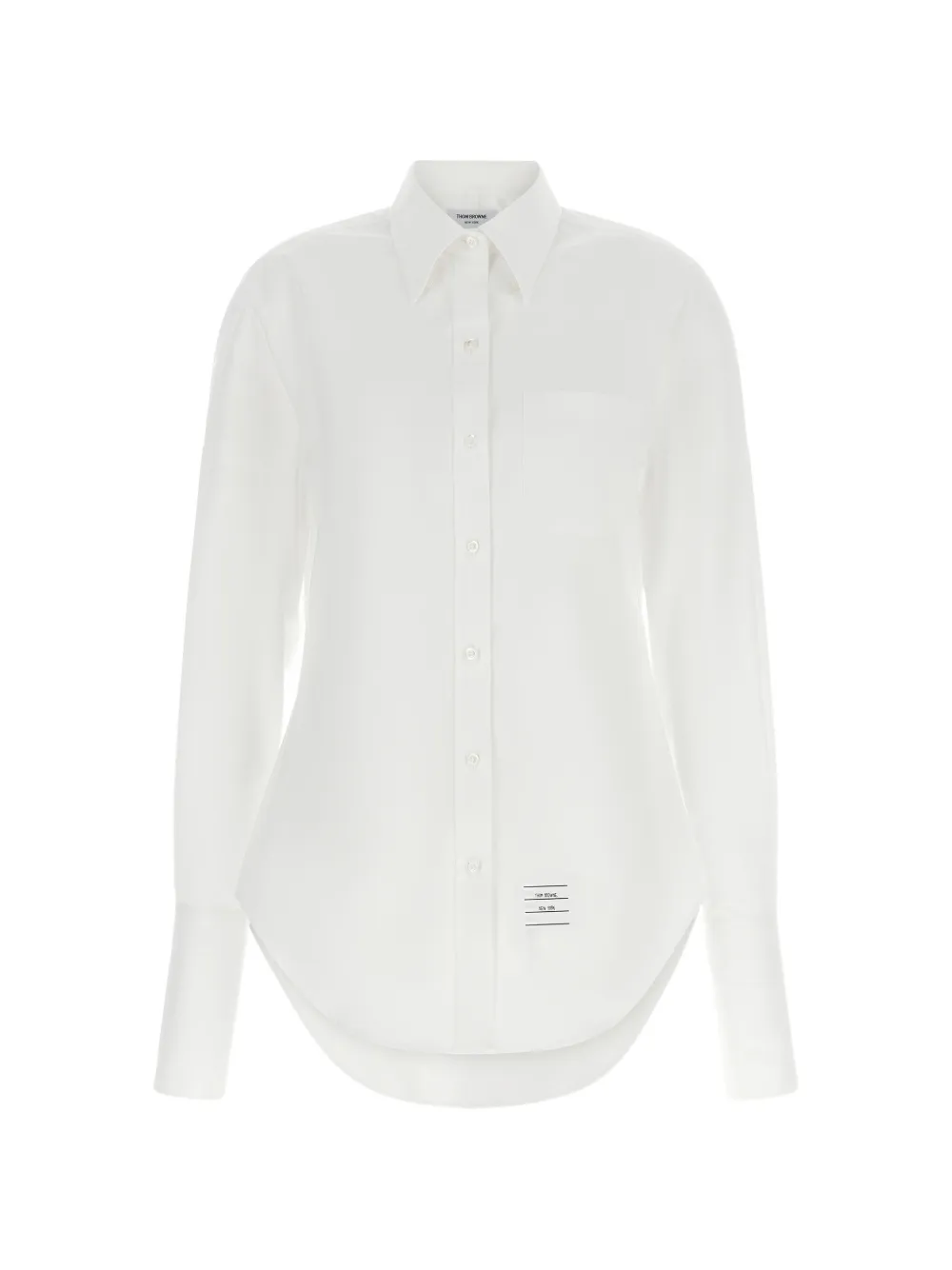 Thom Browne button down pocket shirt - Bianco