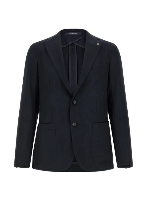Tagliatore Montecarlo metal pin patch pockets blazer