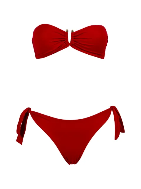 Fisico tie red bikini