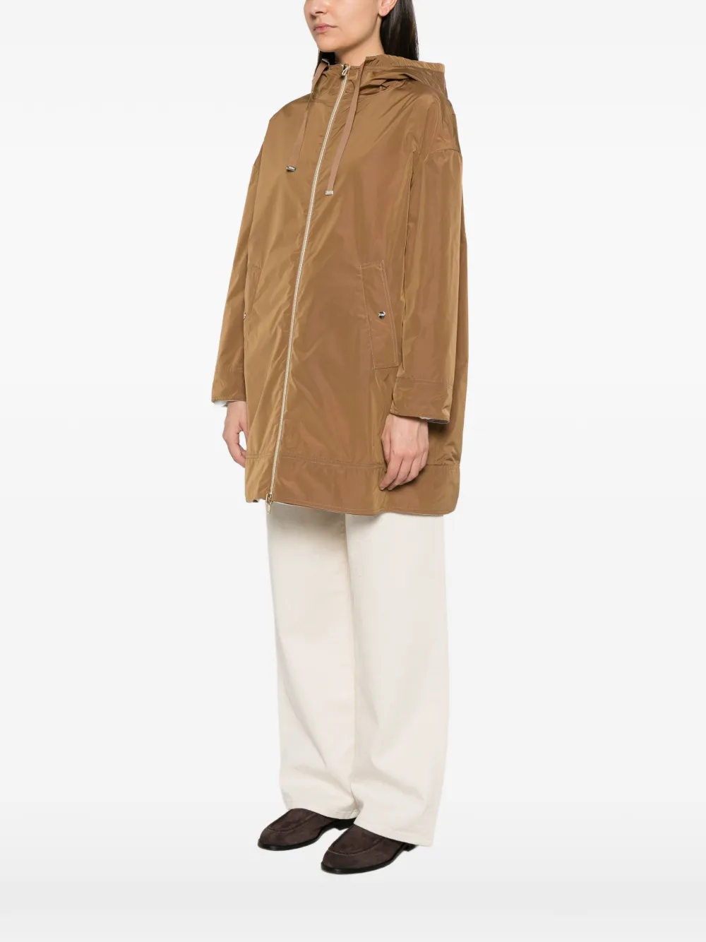 Herno Jas met capuchon Beige