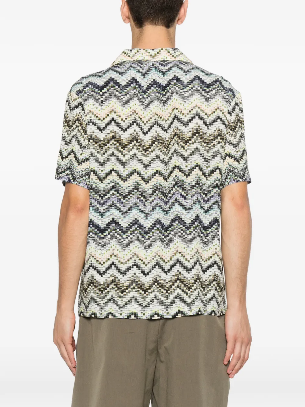 Missoni Overhemd met print Beige
