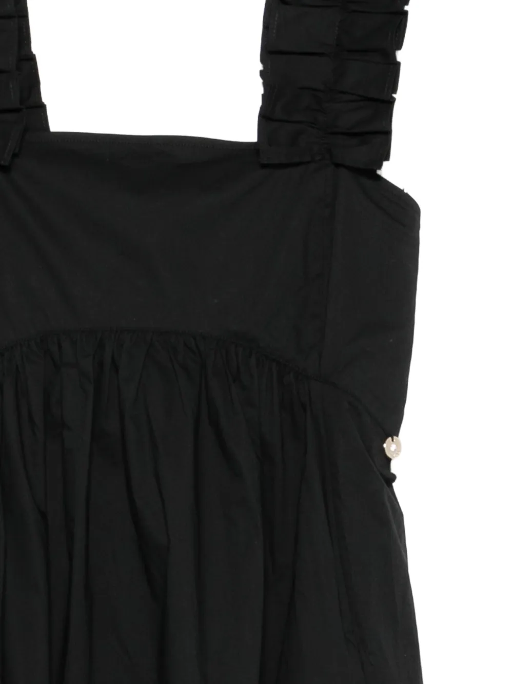 LIU JO Mini-jurk met ruches Zwart