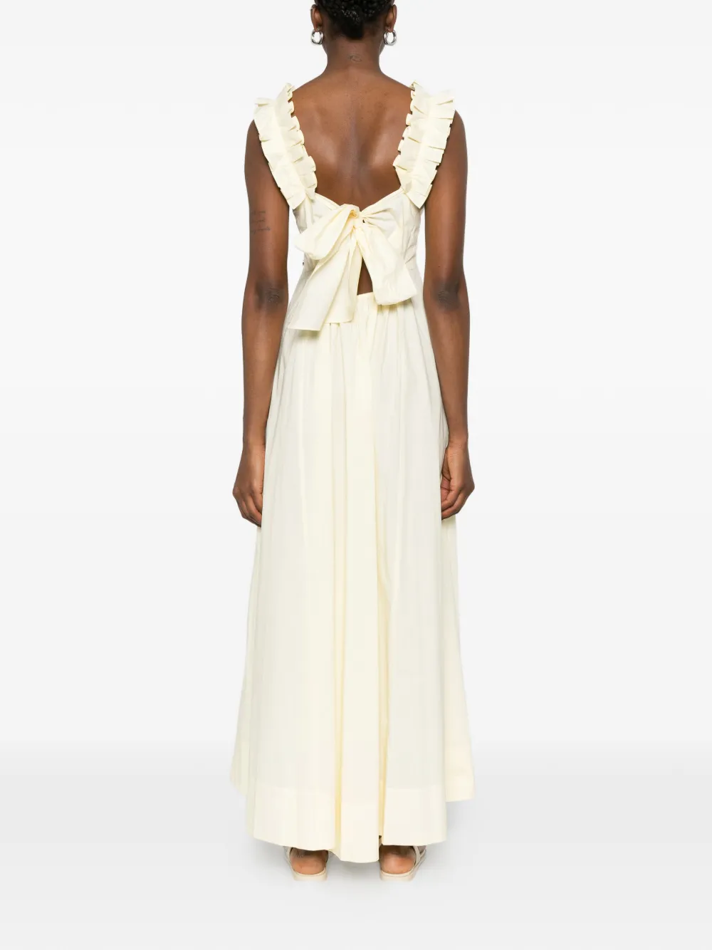 LIU JO Maxi-jurk met ruches Beige