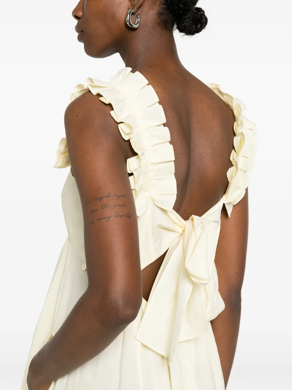 LIU JO Maxi-jurk met ruches Beige