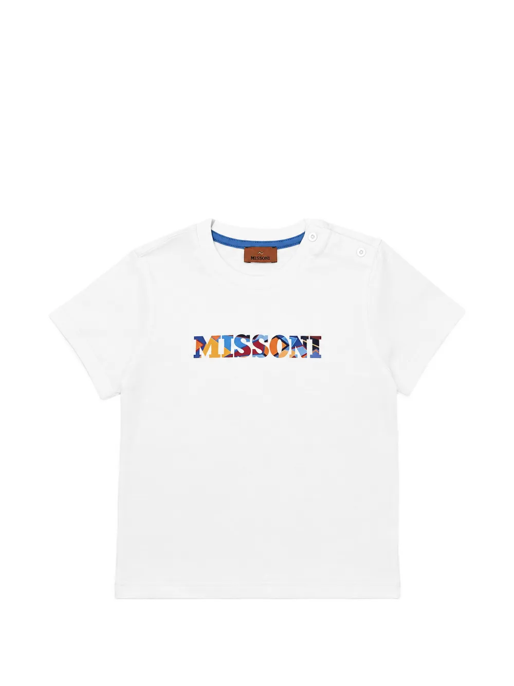 Missoni Kids logo-print T-shirt - Weiß