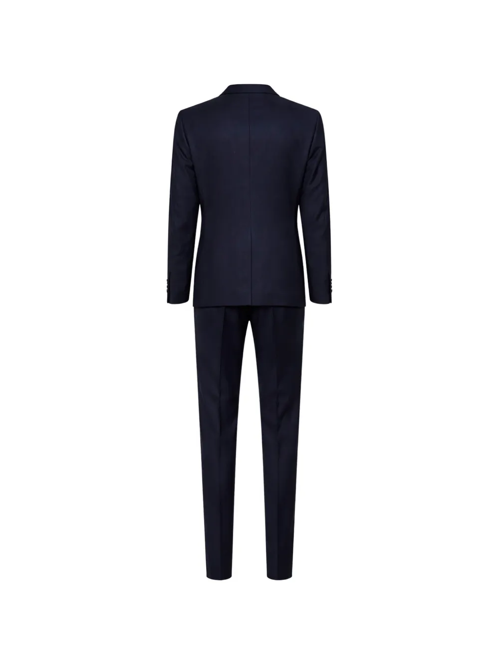 Tagliatore Pak met dubbele rij knopen en puntige revers Blauw