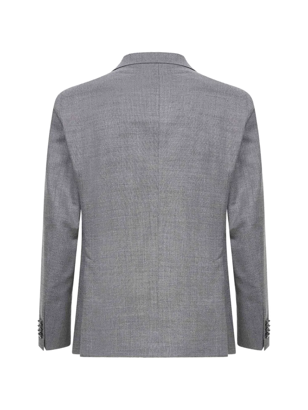 Tagliatore Blazer met puntige revers en logoprint Grijs