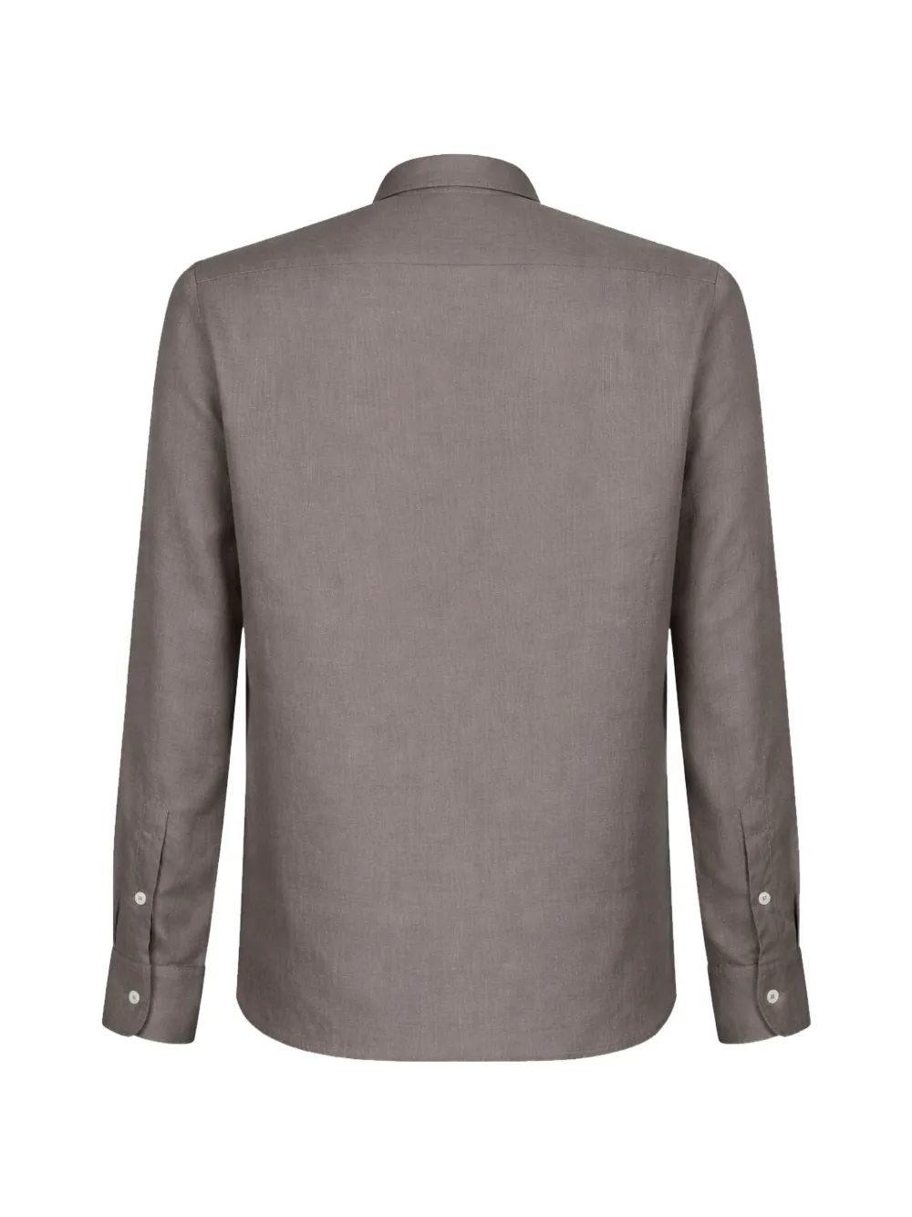 Tagliatore Poloshirt met drie knopen Bruin
