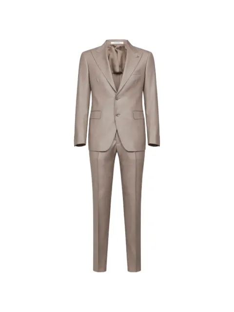 Tagliatore peak-lapel two-button suits