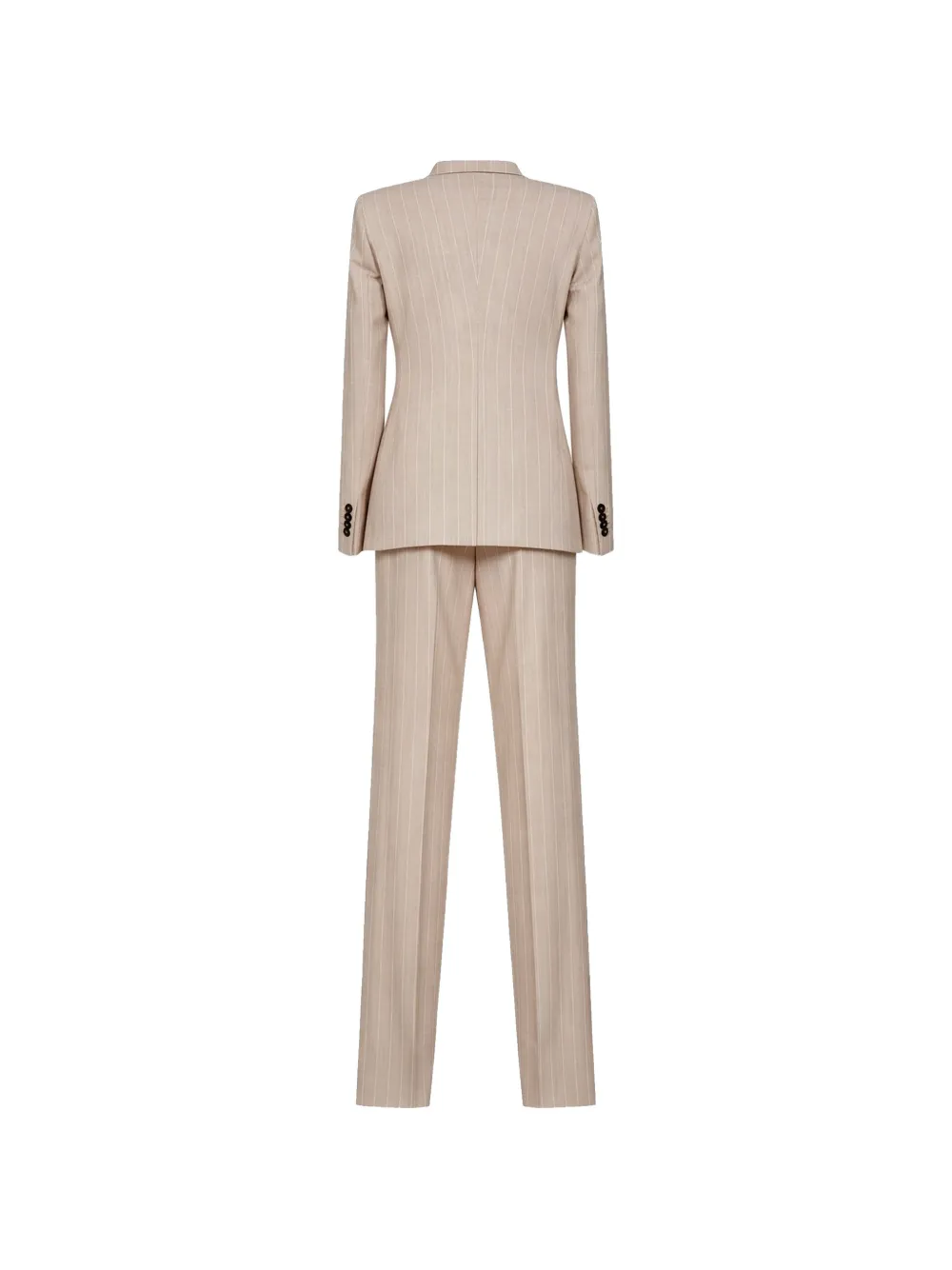 Tagliatore Pak met krijtstreep Beige