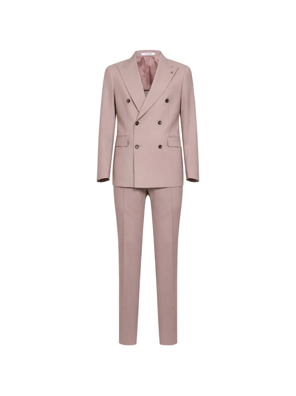 Tagliatore peak-lapel double-breasted suit - Rosa