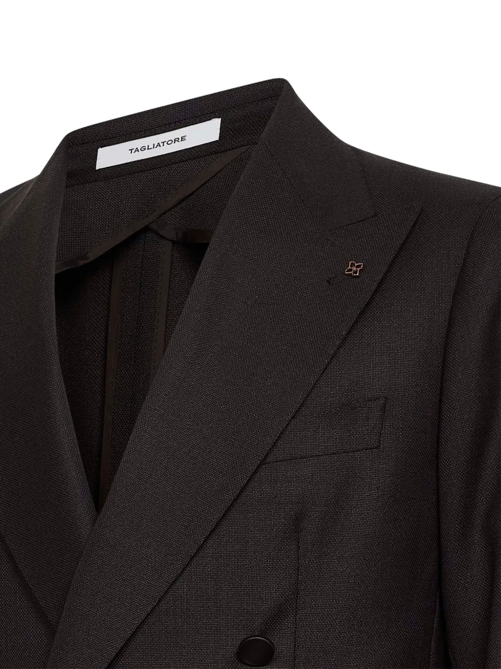 Tagliatore Blazer met dubbele rij knopen Bruin