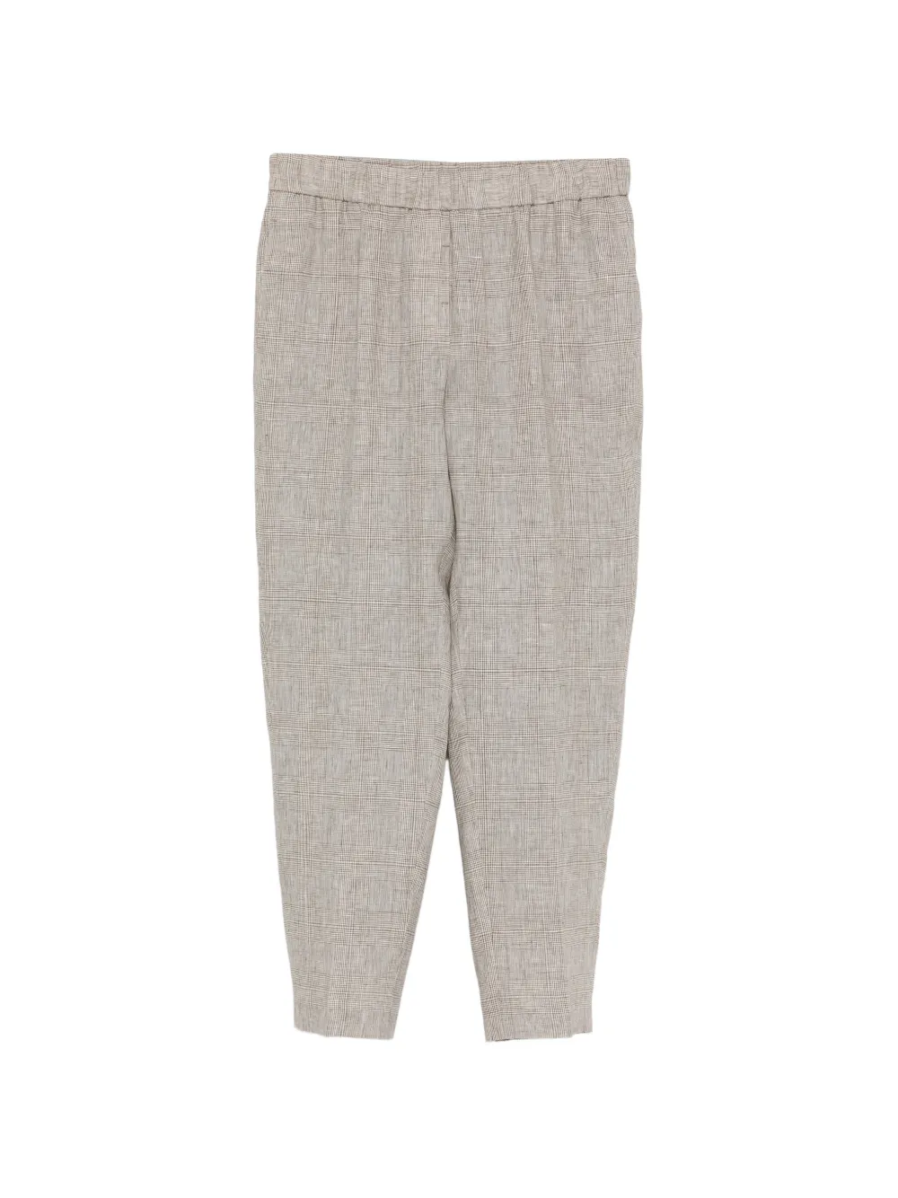 Peserico Prince of Wales-check trousers - Toni neutri