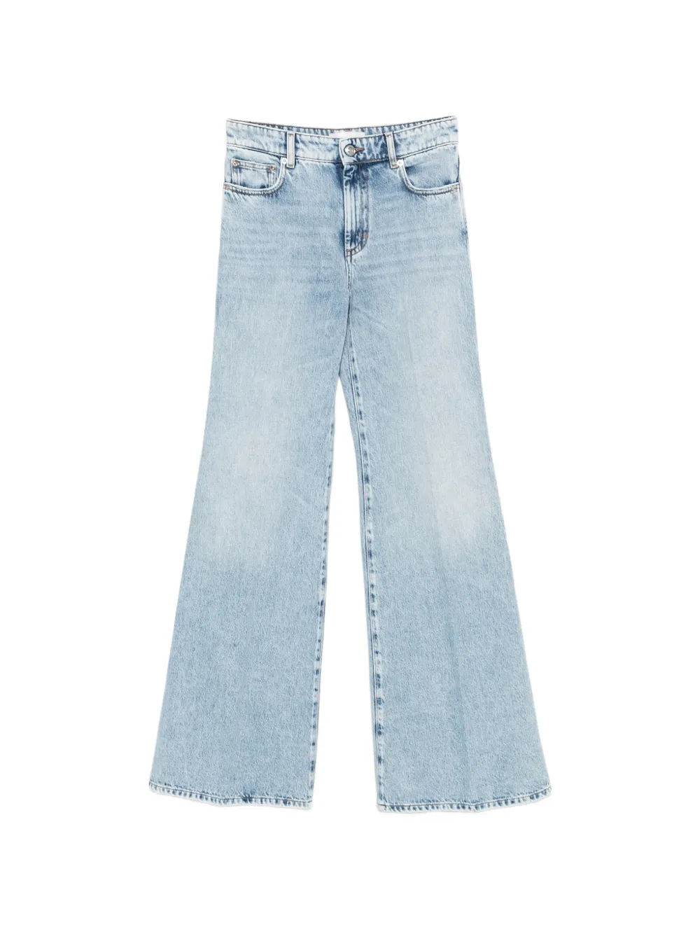Sportmax Zero flared-leg jeans - Blu