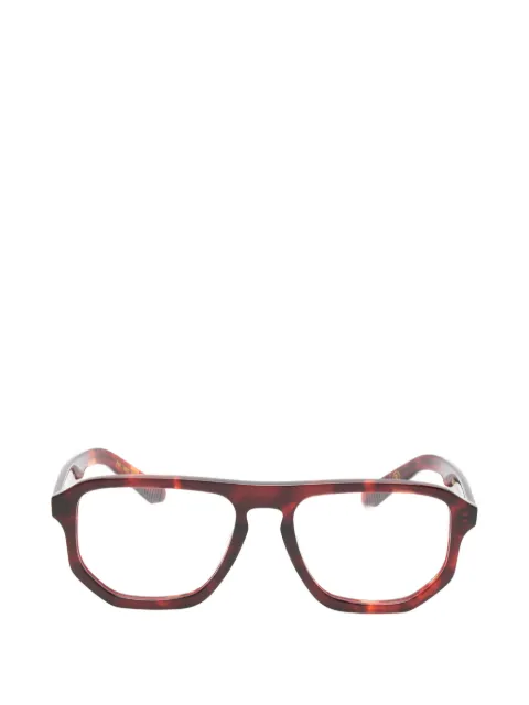 Lesca rectangle-frame glasses