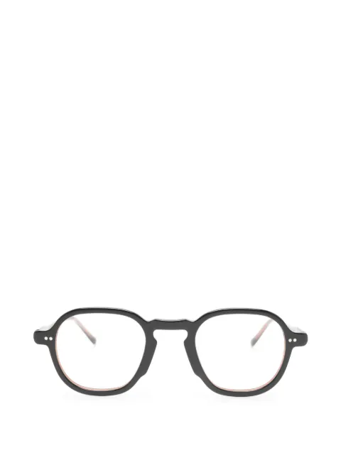 Lesca round-frame glasses