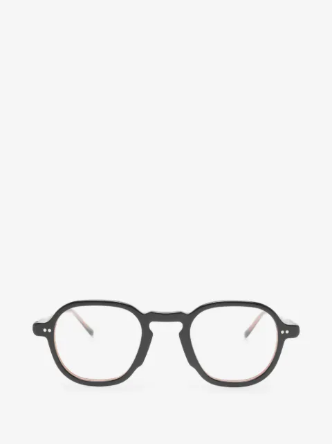 Lesca round-frame glasses
