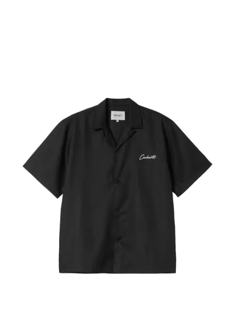 Carhartt WIP embroidered-logo short-sleeve shirt