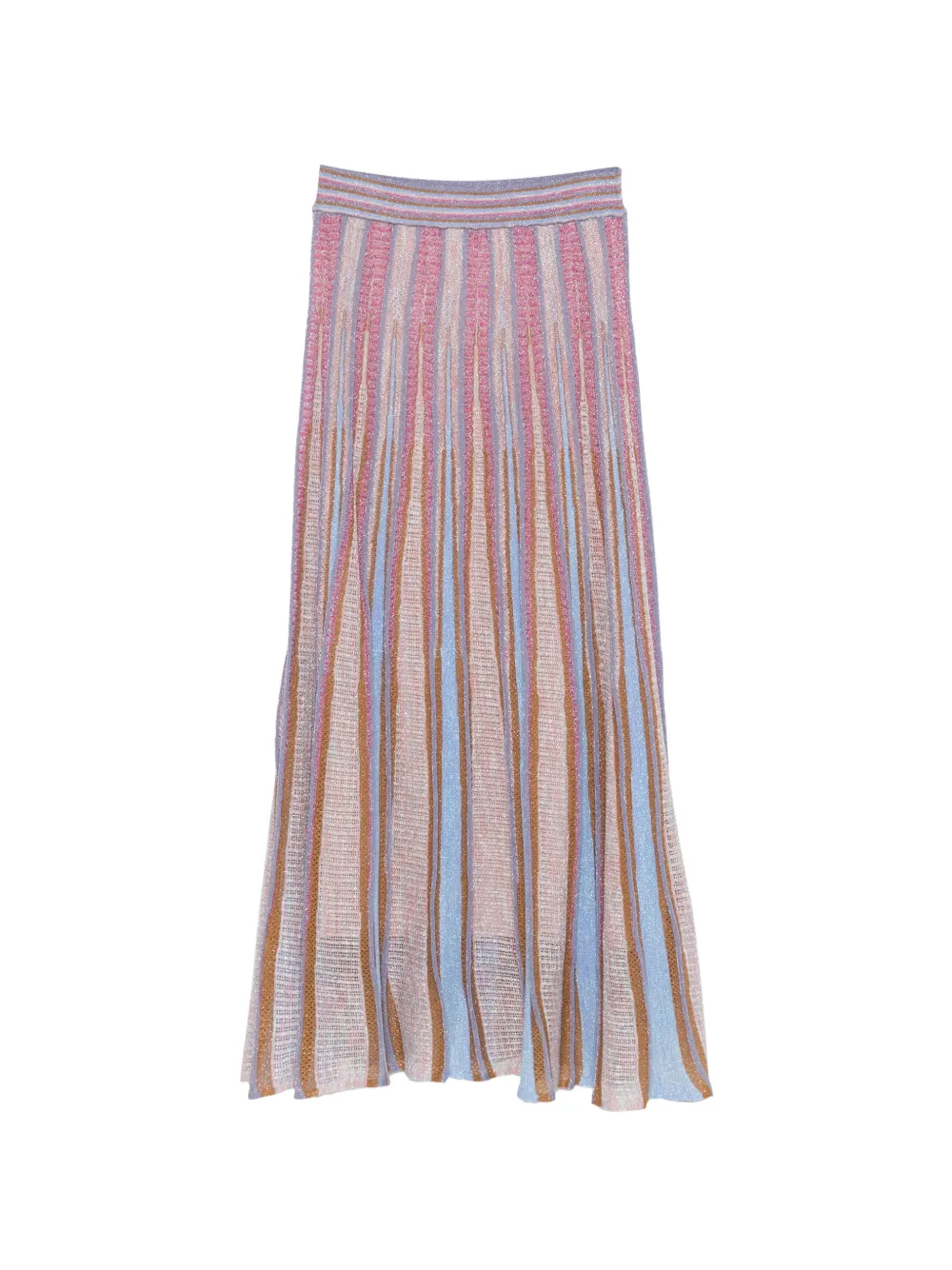 Forte Forte striped midi skirt - Rosa