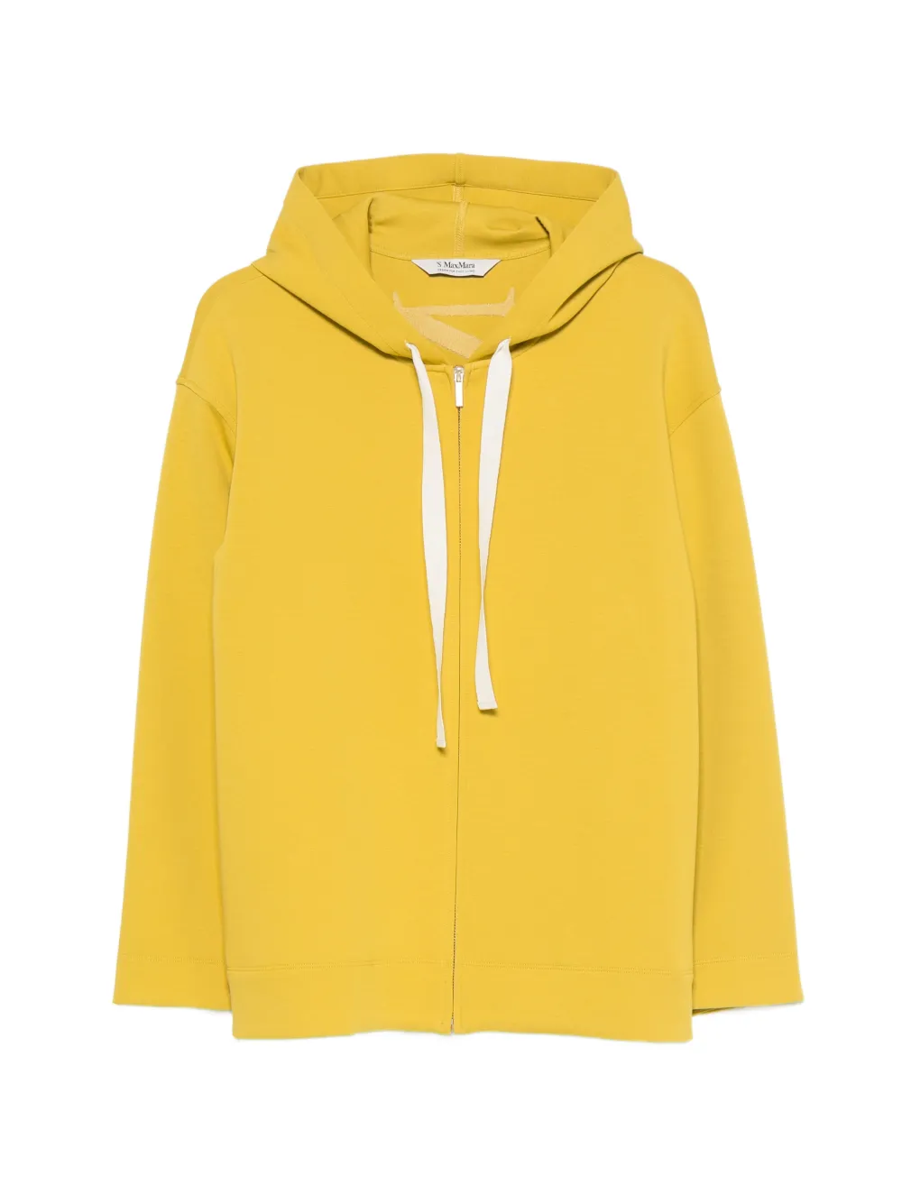 'S Max Mara zip-up sweatshirt - Yellow