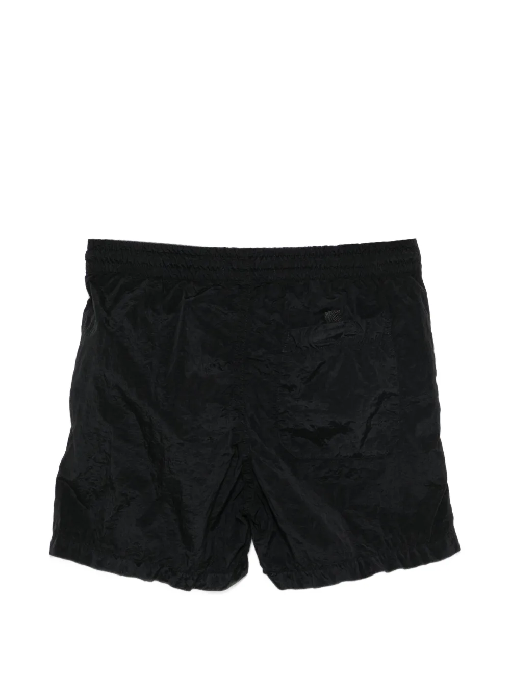 Stone Island Junior Shorts met logopatch Zwart