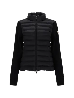Moncler キルティング パデッドジャケット | ブラック | FARFETCH JP