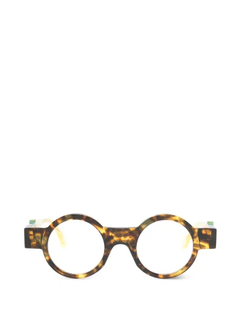Kuboraum round-frame glasses