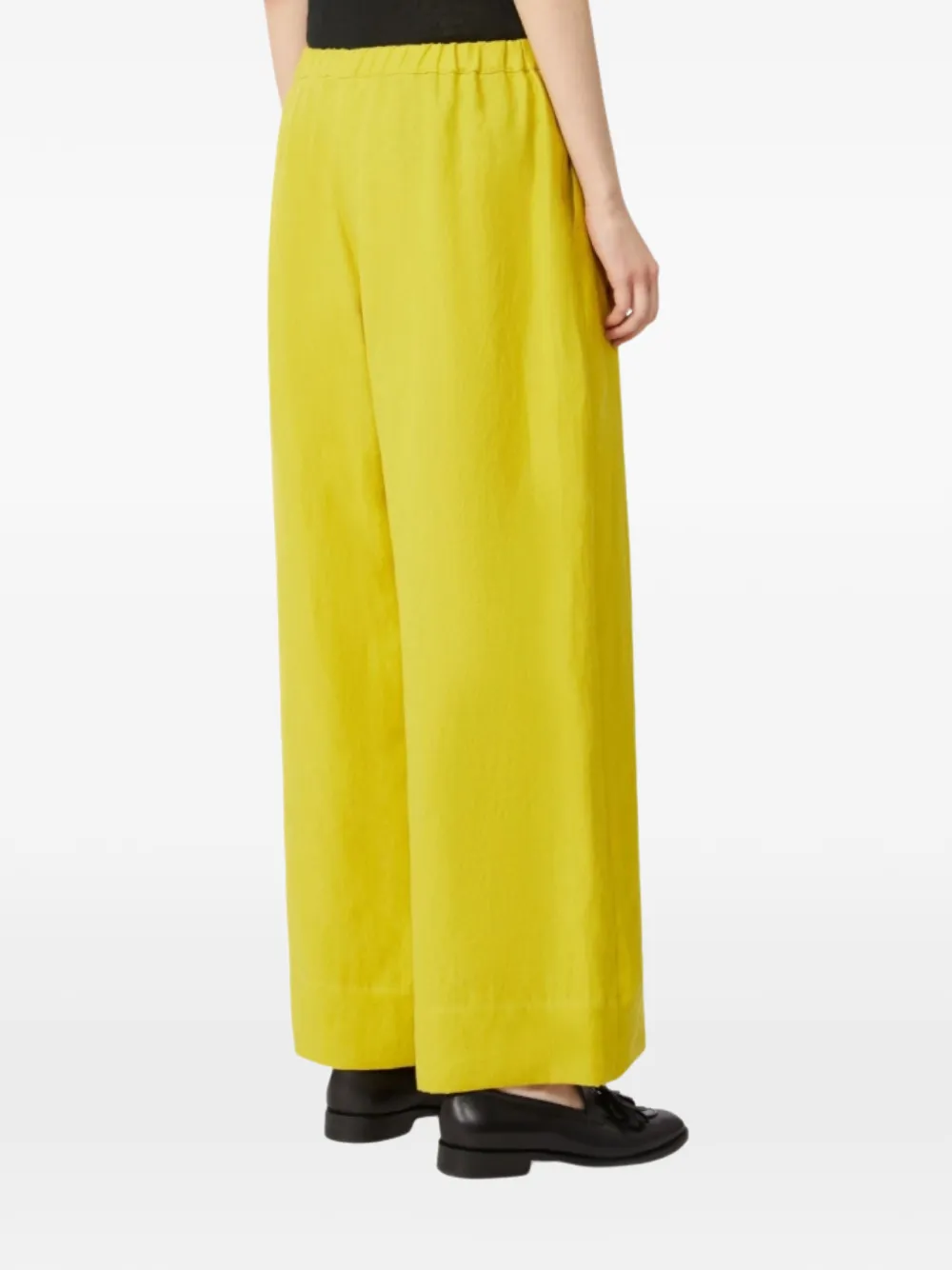 'S Max Mara Broek met trekkoord Geel